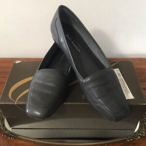 ✔️Enzo Angiolini Black Leather Women's Loafers 🌹